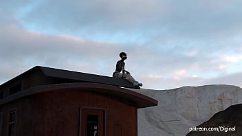 Squirting and deep anal fun