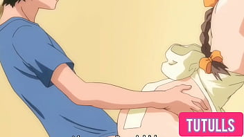 Teen girl caught inserting ice cream in her pussy in school yard hentai