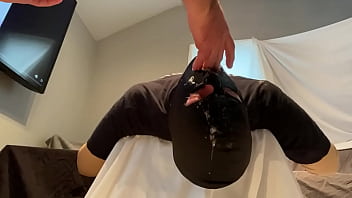 Sissy Faggot Getting A Treat From Straight Alpha On Halloween thumbnail