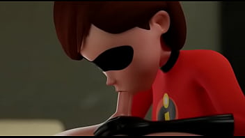 Elastic le hace una increíble mamada a su fan