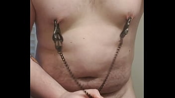 Fatty Tugging Nipple Clamps For You thumbnail