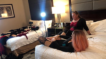 Guy Feminized Then Made To Give Foot Job thumbnail