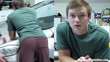 A Dirty Car Gets A Straight Boy A Hard Spanking thumbnail