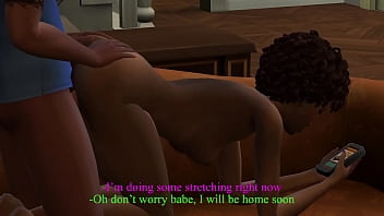 Wife cheats while hubby is at work caption story