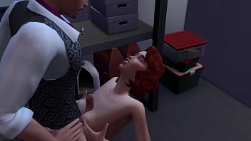 Mega Sims Boss Fucks Workers Wife thumbnail