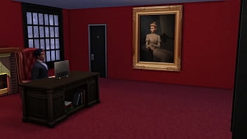 Mega sims boss fucks workers wife