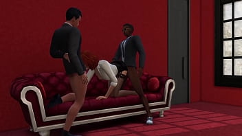 Mega Sims Boss Fucks Workers Wife thumbnail