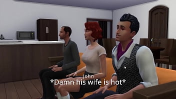 Mega sims boss fucks workers wife