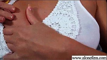 Solo girl shoves things in her holes vid 29