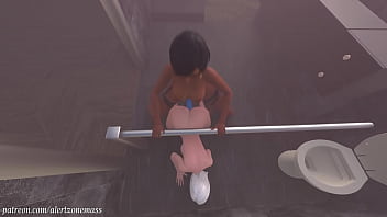 Pharah and ashe gank in wc animation