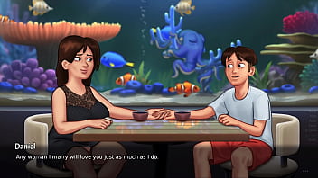 Milf stepmother gets railed by a huge dick and creampied