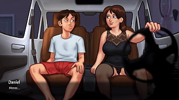 Milf stepmother gets railed by a huge dick and creampied