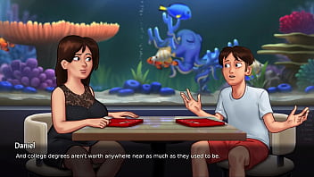 Milf stepmother gets railed by a huge dick and creampied