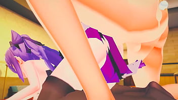 Keqing gets her tight pussy ripped open by huge cock genshin impact