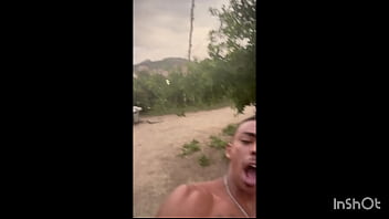 Gozada gostosa vendo o nascer do sol