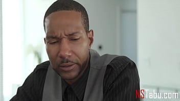 Ebony stepdaughter wants daddy to treat her like a lady