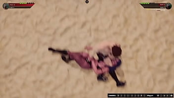 Jerle vs lucifera nf3d mixed mma combat maledom