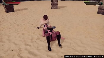 Jerle vs lucifera nf3d mixed mma combat maledom