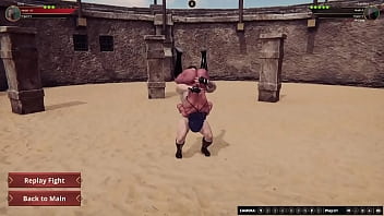 Jerle vs lucifera nf3d mixed mma combat maledom