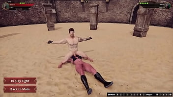 Jerle vs lucifera nf3d mixed mma combat maledom