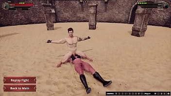 Jerle vs lucifera nf3d mixed mma combat maledom