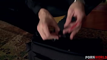 Dominatrix mi sunset spanks submissive guy before he bangs that redhead's pink gp1020