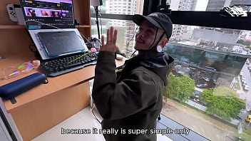 I called the technician to check the internet and ended up fucking him