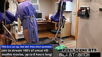 Jasmine rose's back gets blasted with cum nurses pov version