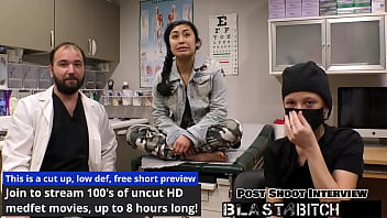 Jasmine rose's back gets blasted with cum nurses pov version