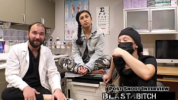 Jasmine rose's back gets blasted with cum nurses pov version