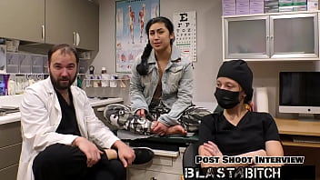 Jasmine rose's back gets blasted with cum nurses pov version