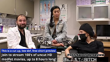 Jasmine rose's back gets blasted with cum nurses pov version