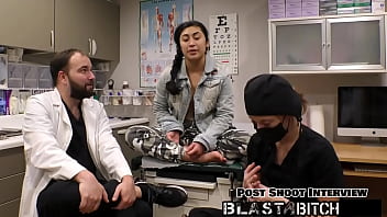 Jasmine rose's back gets blasted with cum nurses pov version