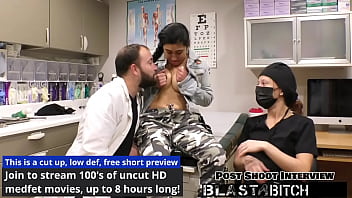 Jasmine rose's back gets blasted with cum nurses pov version