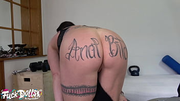 Reload tattooed butt busty milf julia exclusiv gets anally trained and deepthroated by perv trainer