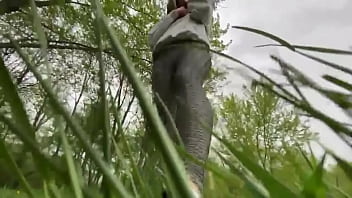 Came across a bug man in my yard not today #sizetwitter #giantess #giant #pov #mini #shruken