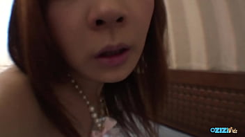 The vibrator drives her to pleasure causing her breasts to oscillate while she is engaged in sexual activity