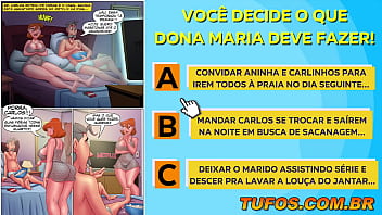Dona maria e sr carlos num game eletrizante e excitante
