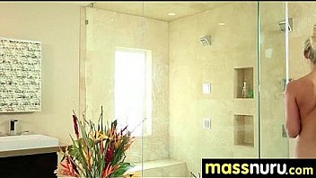 Naughty chick gives an amazing japanese massage 21