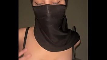 Bouncy arab boobs under hijab • muslim titties getting played with on camera