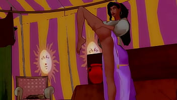 Introduction of esmeralda #esmeralda #disneyprincess #nsfw #footfetısh #sfmanimation #sfm #rule34