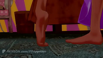 Introduction of esmeralda #esmeralda #disneyprincess #nsfw #footfetısh #sfmanimation #sfm #rule34