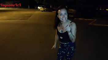 Vagninho e holy rubi hot skinny girl pissing and showing off showing her beautiful ass in a public park