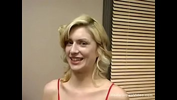 Petite blonde teen gets her cunt plowed