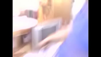 On her knees take it deep