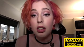 Pierced and inked babe gets drilled deep & rough by big cock