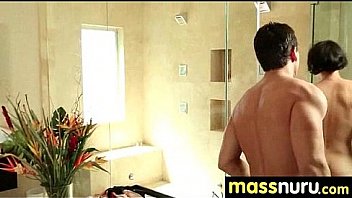 Japanese masseuse gives a full service massage 6