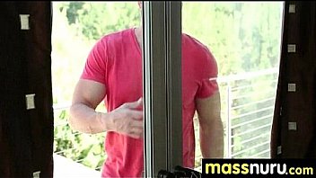 Japanese masseuse gives a full service massage 6