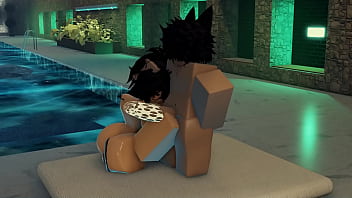 Femboy Fucks A Huge Assed Girl Near A Pool 3 thumbnail