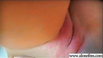 Nasty hot girl insert sex toys in holes to masturbate video 14